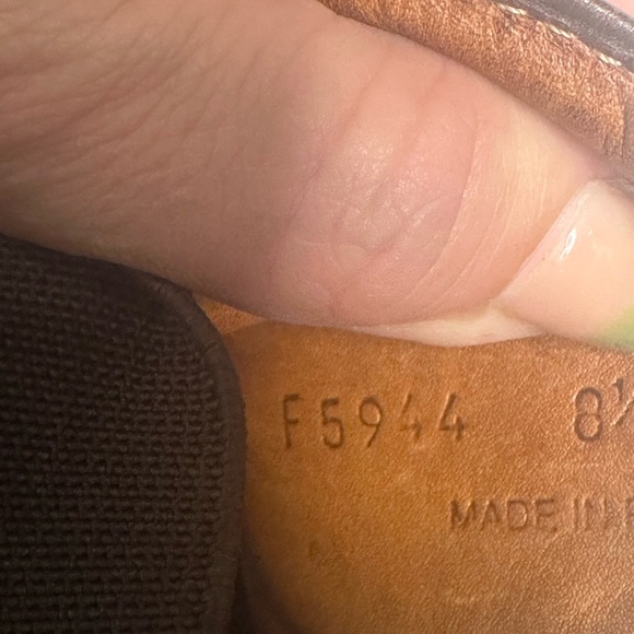 Vintage Cole Haan Brown Leather Chelsea Boots — Size 8.5 AA - Picture 12 of 14